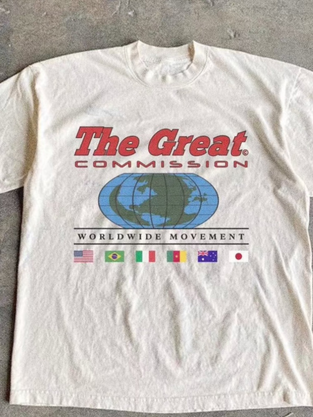 "GREAT COMMISSION" TEE